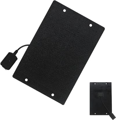 Zonnepaneel Charger - Draagbaar Opladen - Mobiel Energie - ETFE Materiaal - 12W 5V - Zwart
