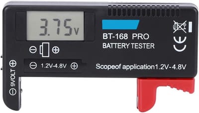Lexium Batterijtester - Batterij Tester - Batterijtester voor alle Baterijen - Batterijen Tester