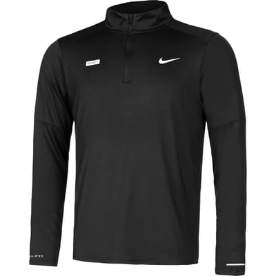 Nike Dri-Fit Dri-FIT Element Flash Half-Zip Hardloopshirt Heren-Zwart,Zilver