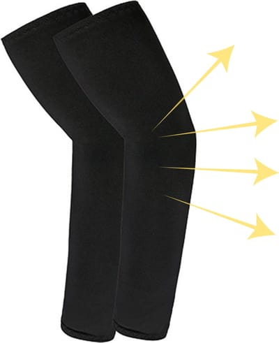 Livano Armwarmers Dames & Heren - Armstukken - Polswarmers - Winter - Zwart