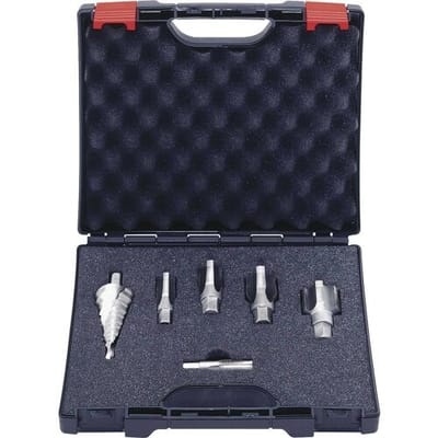Exact 05979 Tapborenset 6-delig Metrisch fijn M12, M16, M20, M25, M32 Rechtssnijdend DIN EN 60423 HSS 1 set(s)