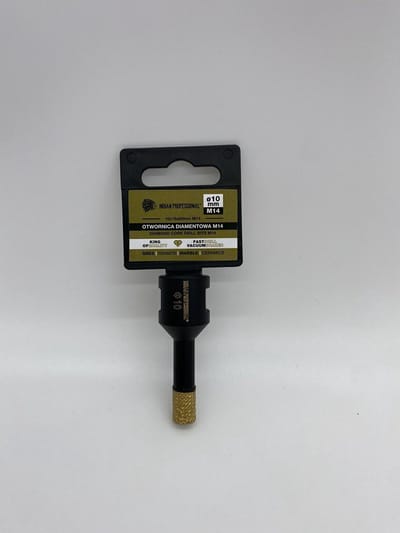 INDIAN PROFESSIONAL Serie - Diamantboorkroon - M14 10mm - Voor droog boren - Unieke diamantschaaf