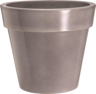 Bloempot Rond Zeus Gloss 30cm ASGRIJS Nicoli