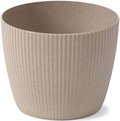 Lamela Magnolia Serie - Bloempot - 14 cm - Latte - Plastic