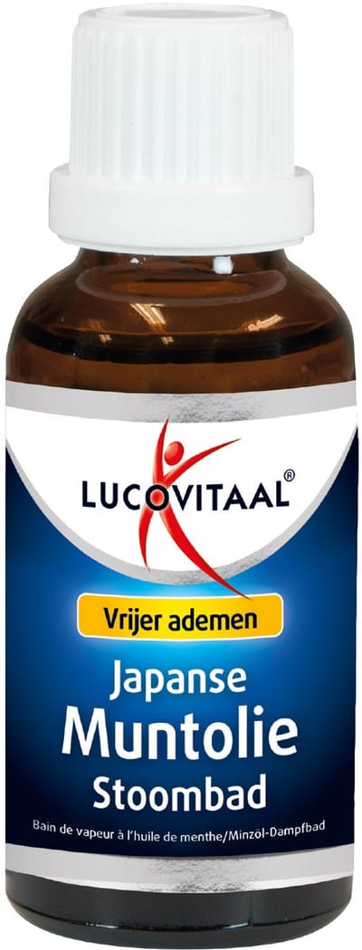 Lucovitaal Japanse Muntolie Stoombad - 30 ml