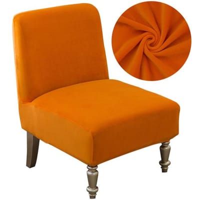 Housse de chaise d'appoint simple sans accoudoirs Housses de siège extensibles Housses de chaise de canapé bon marché Grandes housses de futon élastiques pour le salon Universal Size