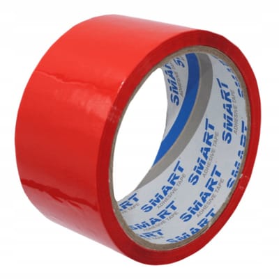 Rode Pakkingstape 48mm x 50m - Sterke Acryllijm voor Pakketten