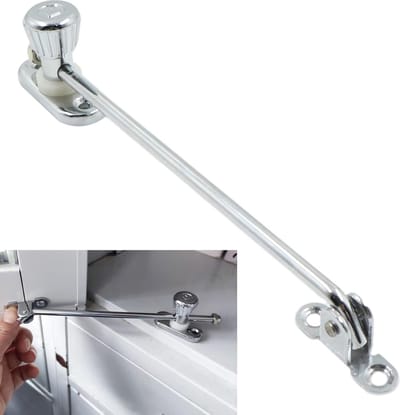 Deuruitzetter - Deurvastzetter - Windhaak - Deuropenhouder - Verstelbare - zinklegering & staal - kastdeur - Kiepstand Verkleiner - Deurvastzetter - Deuropenhouder - Maximum angle 135° - screw fixed