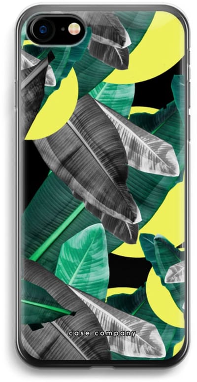 Case Company® - Hoesje geschikt voor iPhone SE 2020 hoesje - Fantasie jungle - Soft Cover Telefoonhoesje - Bescherming aan alle Kanten en Schermrand