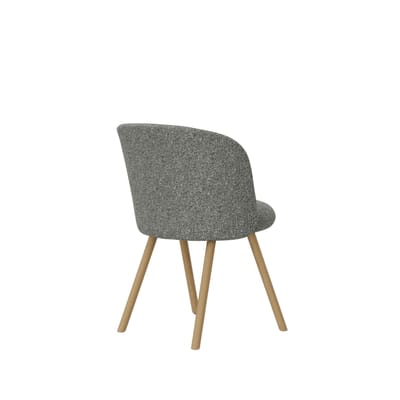 Vitra Mikado stoel eiken frame - Nubia peper en zout