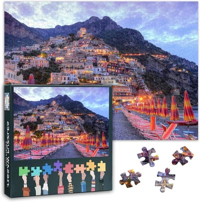 Volwassen Puzzel - Landschap Puzzel - Ontspanning Thuis - Hoge Kwaliteit Karton - 1000 Stukjes - Kleurrijk
