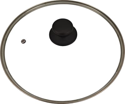 SB Line ronde glazen pannendeksel – Gehard glas – 18 cm – Met stoomgaatje