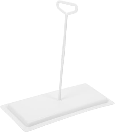 Hurktoilet Deksel - Toilet Potje - Geur Neutraliseren - Met Handvat - 525 cm - Wit