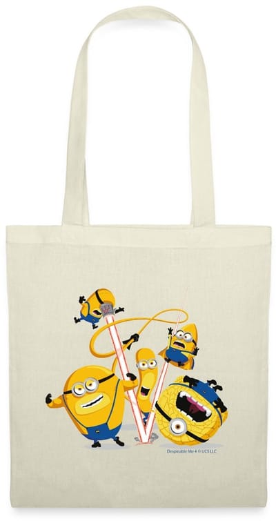 Minions De 5 Mega Minions Tas Van Stof Schoudertas