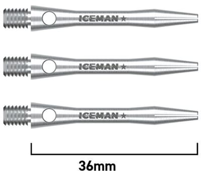 Red Dragon Gerwyn Price - Iceman Silver - Dart Shafts
