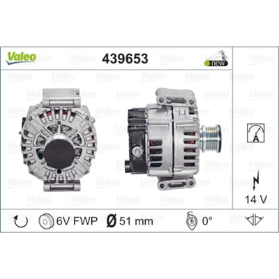 Driefasige generator VALEO ORIGINS NEW VALEO 439653