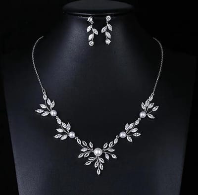 N3 Collecties Mode Zirkoon Luxe Ketting En Oorbellen Sieraden Sets Voor Dames