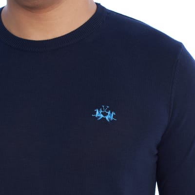 Heren Regular Fit Sweater met ronde hals YMS010-XC008