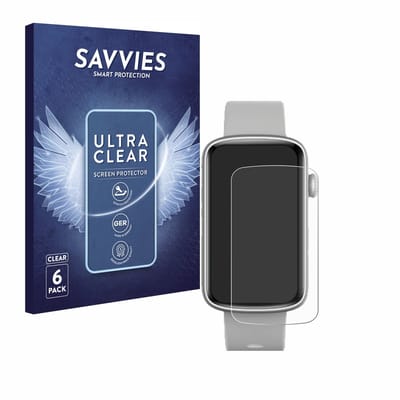 Savvies - Screenprotector voor SHANG WING L2 1.47" - Folie Beschermfolie transparant 6 Stuks