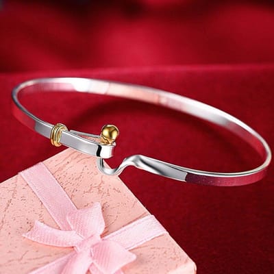 Bracelet de bijoux en argent 925 de marque de luxe pour femmes, bijoux tendance, cadeau red