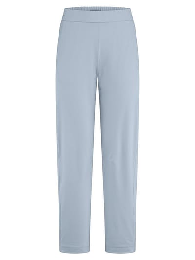 Comfort Fit-7/8-broek Van Peter Hahn blauw