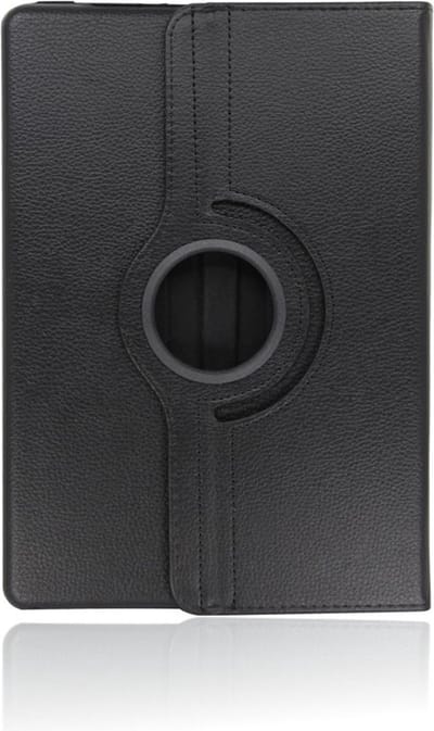 Hoesje Geschikt voor Apple iPad 10.2 inch (2019/2020/2021/2022) Book Case ipad hoes/ 360° Draaibare Book case Kleur Zwart