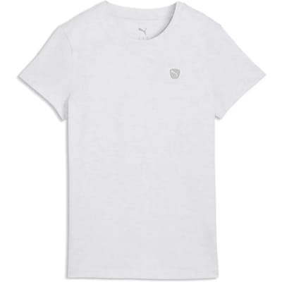 T-shirt met geborduurd embleem voor vrouwen Puma