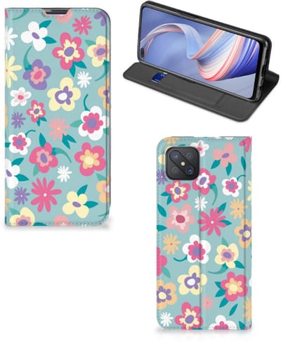 OPPO Reno4 Z 5G Smart Cover Flower Power