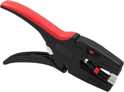 Draad Strippers Tang - Kabel Stripper - Kabel Bewerking - Automatisch Strippen - 20 cm - Rood