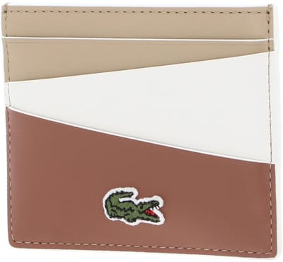 LACOSTE Kaarthouder Cc Holder Viennois Farine Piste Bruine