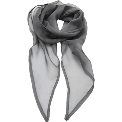 Premier Uniseks sjaal van chiffon in kleuren voor volwassenen (Salie)