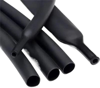 Krimpkous met lijm - Isolatiebuis Krimpbuis - Kabelbescherming - Dubbelwandig - 50 meter - Zwart