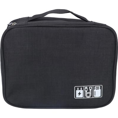 Sac de rangement pour machine à café, sac de rangement multifonctionnel pour voyage en extérieur black