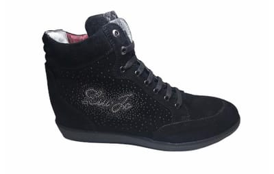 Liu Jo Girl Sleehak veterssneakers UB20847B zwart mt 37