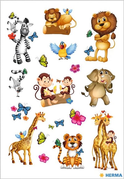 Herma Stickers Decoratie 'Dierentuin'