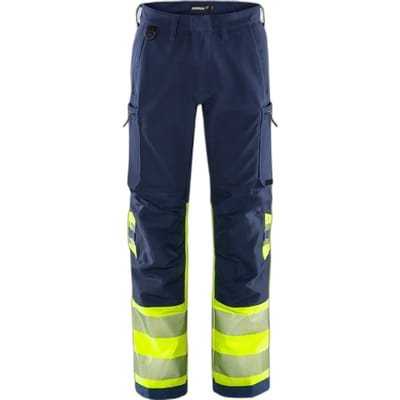Hoogzichtbaar werkbroek klasse 1 Fristads Green 2647 GSTP