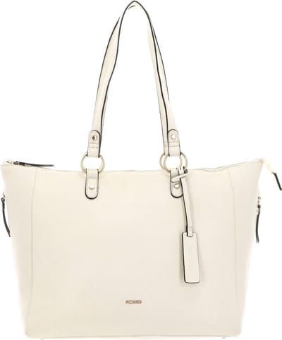 PICARD Schoudertas met laptopvak Java Shopper Cream Beige