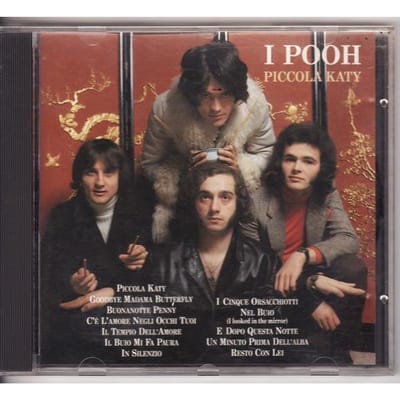 CD POOH - Piccola Katy CDOR9339 Ricordi 1996 Italië Pop Gebruikt black