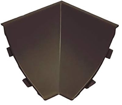 DQ-PP HOEKLIJST BINNENHOEK - Wenge - 23 x 23 mm - PVC - Keukenlijst Werkblad Afwerkingslijst Lijst Keuken Keukenafwerkingslijst Wandafwerkingslijst Tafelbladlijsten