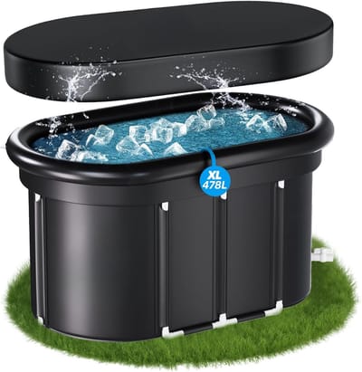 Lexium IJsbad - Ice Bath - Zitbad - Dompelbad - Buitenbad - Bath Bucket - Draagbaar - Geschikt voor Wim Hof Methode