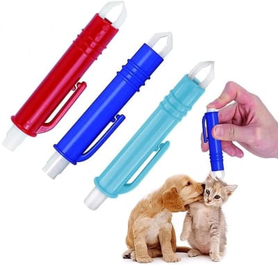 Famanu - Tekenverwijderingsset voor honden en katten, tekentang set van 3 stuks, tekenverwijdering in seconden, veilige tekenpincet voor mens en dier