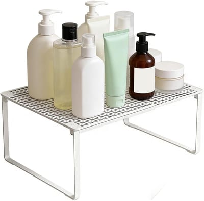Stapelbare Plankverdeler - Kast Organisator - Kleding Opbergen - Verstelbare Scheidingswanden - 30 x 290 x 30 mm - Wit