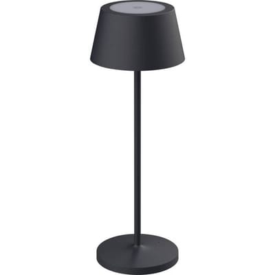 MAULnina LED Accu-lamp - dimmbaar - standvoet - binnen en buiten - anthraciet - 1 stuk - 12 x 12 x 34 cm - MAUL
