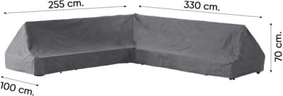 Winza Outdoor Covers - Premium - beschermhoes loungeset - Afmeting : 330/100x255/100x70 cm