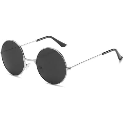 Ronde Metalen Zonnebril Voor Mannen Vrouwen Retro Vintage UV400 Bescherming Mode Vrije Tijd Visserijbril Trendy Accessoire