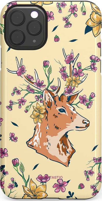 Casetastic Hoesje Geschikt voor Apple iPhone 11 Pro Max - Stijlvolle Beschermende Duo-layer Case - Woudwonder