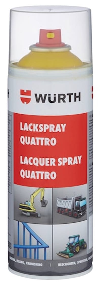 Wurth - Lakspray quattro - laksprayquattro inhoud 400 ml