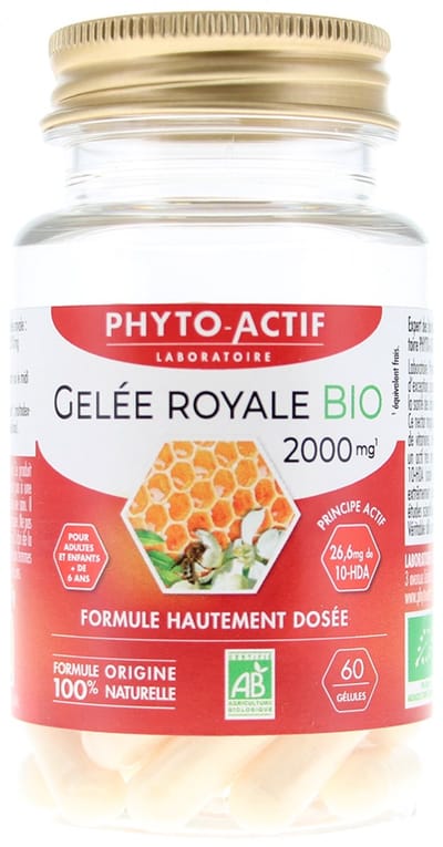 Phyto-Actif Koninginnengelei 2000 mg Bio 60 Capsules
