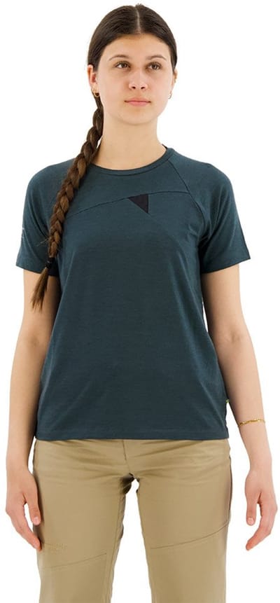 KlÄttermusen Fafne T-shirt Met Korte Mouwen Blauw M Vrouw
