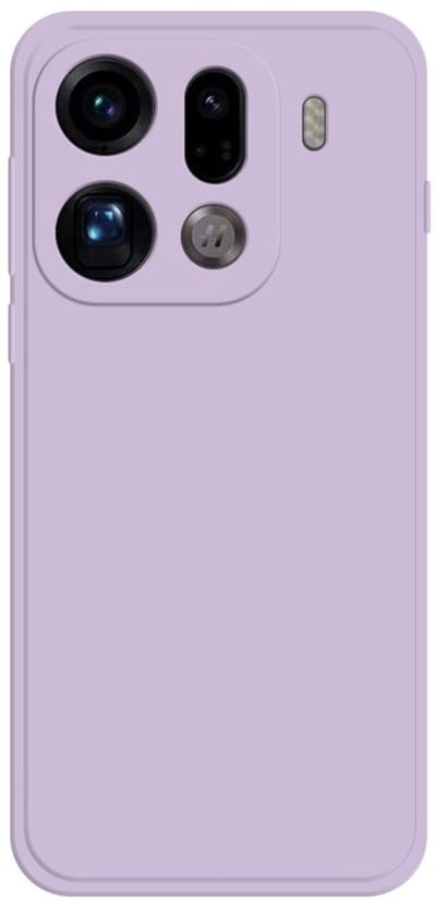 Coverup Hoesje - Geschikt voor OPPO Find X9 Pro Hoesje - Coverup Colour TPU Back Cover - Lavendel